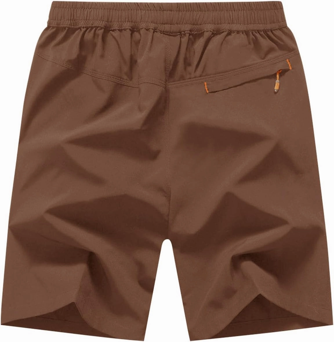 Rdruko Men's Quick Dry Hiking Shorts Lightweight Running Gym Outdoor Active Shorts with Zipper Pockets