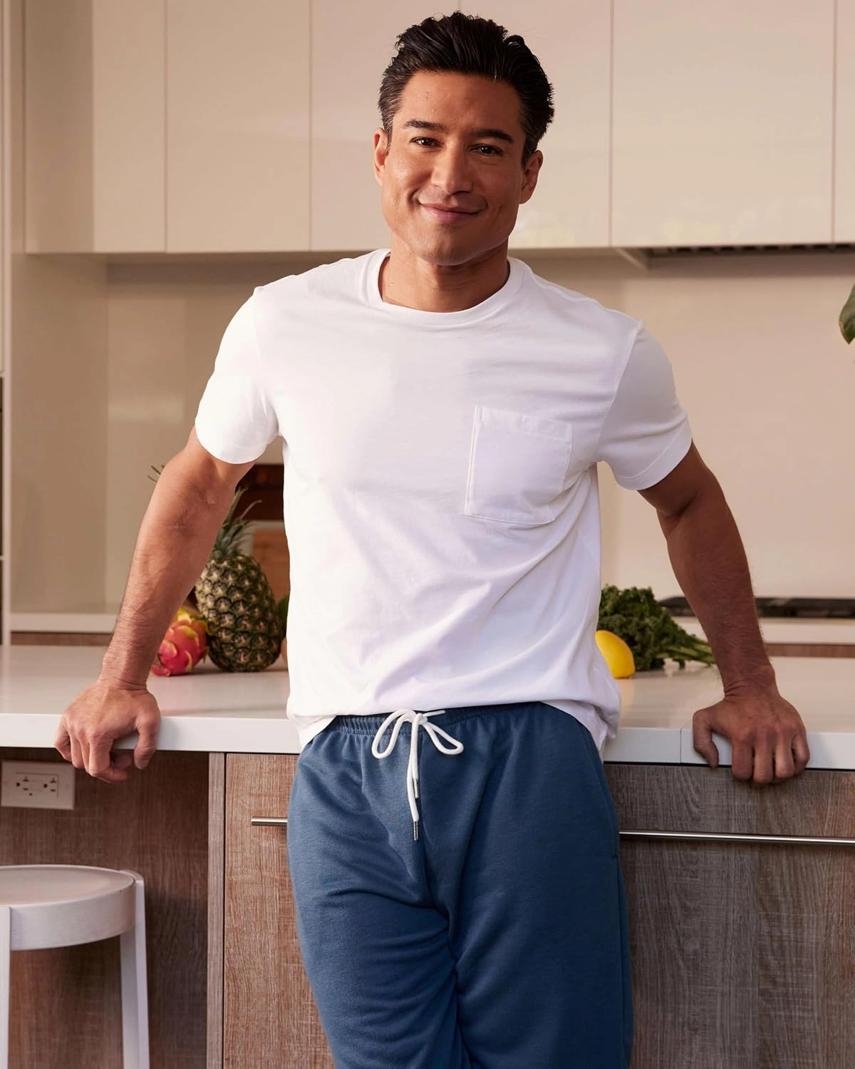 Real Essentials 3 Pack: Men's Cotton 9" French Terry Casual Lounge Sweat Shorts with Pockets (Available in Big & Tall)