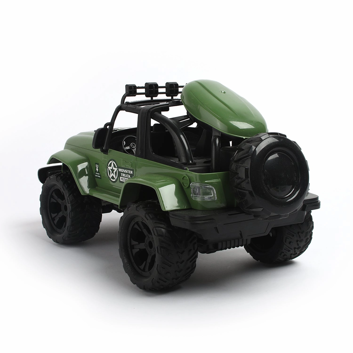 Remote Control Car Four Function With Usb - Green