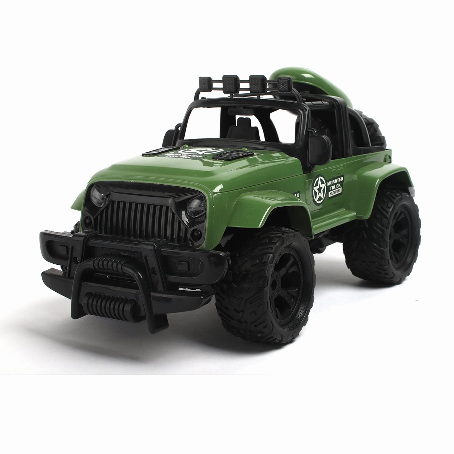 Remote Control Car Four Function With Usb - Green