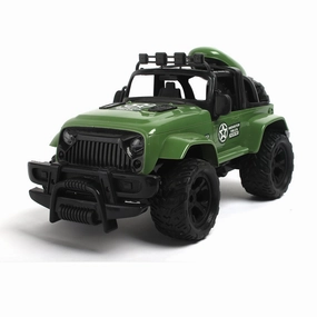 Remote Control Car Four Function With Usb - Green