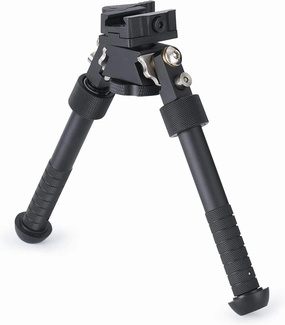 Rifle Bipod 360° Swivel Tiltable Quick Release Bipod for Picatinny Rail Mount, 6-9 Inches Adjustable