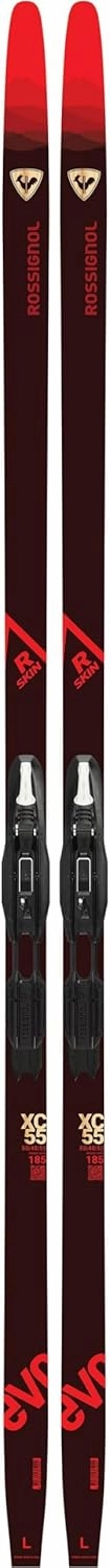 Rossignol - Evo XC 55 R-Skin Cross Country Ski Pack   Control Step in Bindings Red Men - Men - Red