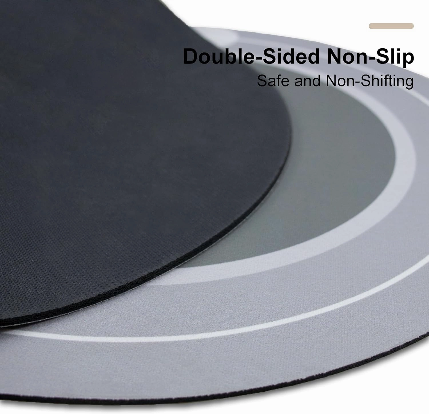 Rubber Bath mats Quick-Drying Non-Slip Bathroom mat Super Absorbent Bath mat Instant Dry Bath mat, Bathroom Rug in Front of The Kitchen Sink, Shower Room, Bathtub, Oval(Dark grey 16.9x26.7 16.9x35.4)