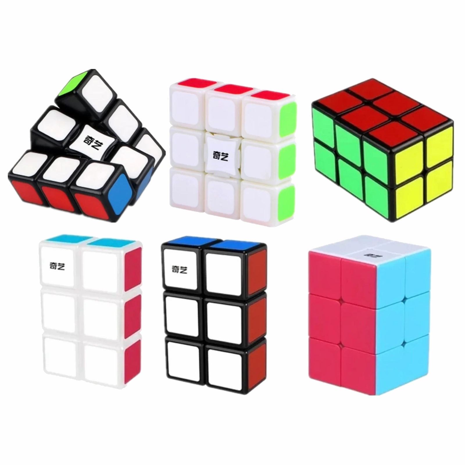 Rubik's Cubes 1x2x3 1x3x3 2x2x3