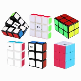 Rubik's Cubes 1x2x3 1x3x3 2x2x3
