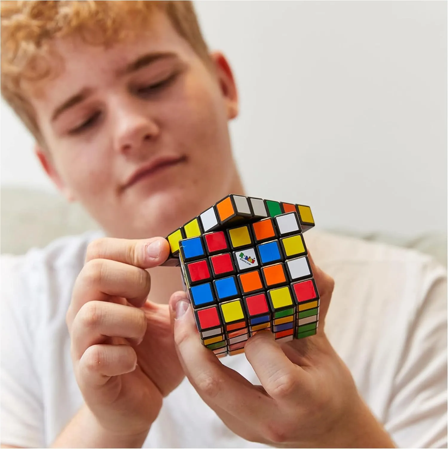 RUBIK'S Cube 5 x 5 – Puzzle Game for Adults and Children Rubik's Magic Cube – Puzzle 5x5 More Complex Than The Original – Classic Cube Problem Solving – Children's Toy Age 8 