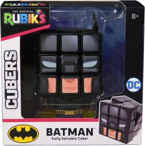 Rubik's Cubers Batman 3X3 Puzzle Game for Adults and Children - Rubiks Magic Cube - Original 3x3 Puzzle - Batman DC Toy - Problem Solving Puzzle - Children's Game 8 Years and Above