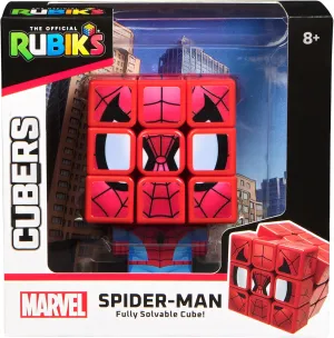 RUBIK'S - Spider-Man CUBERS - Rubik Cube 3x3 - Adult Puzzle - Toys Puzzle Anti-Stress - 6071040 - Gift Child 8 Years   - Toys Children 8 Years  