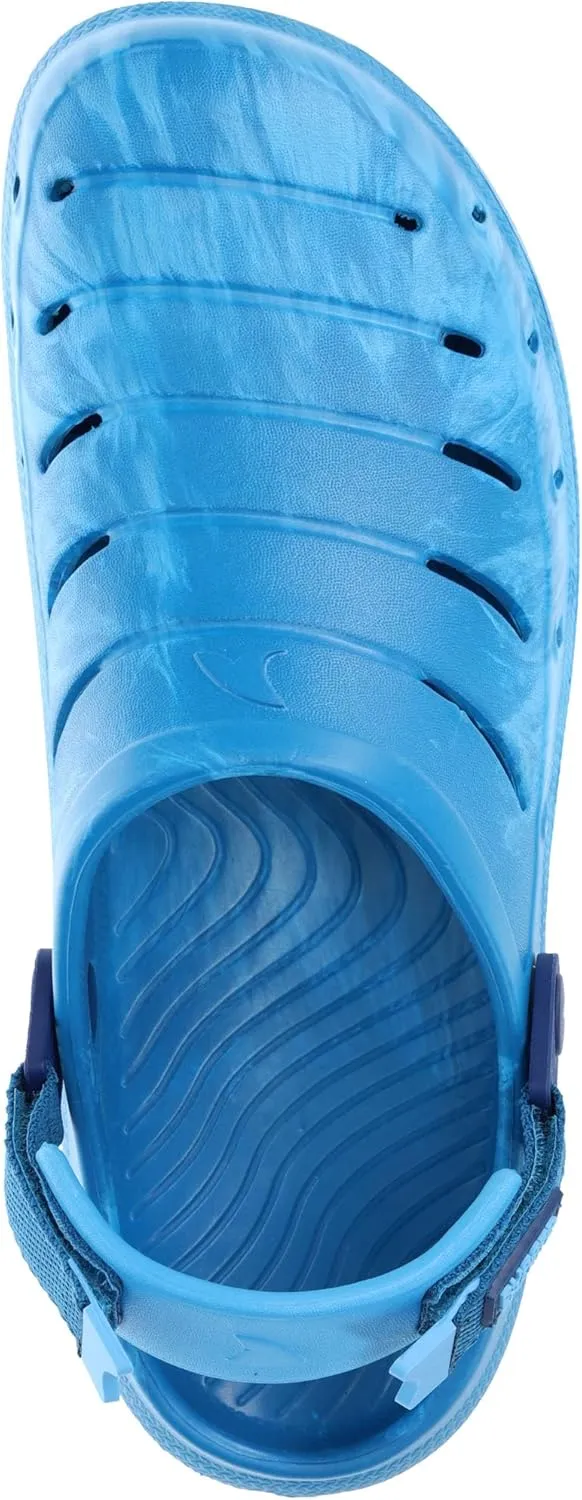 RUGGED SHARK Molded Clog for Kids and Adults, Cove CLG with Adjustable Achilles Strap