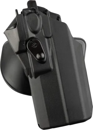 Safariland 7378RDS ALS (Automatic Locking System) Duty Holster, Red Dot Sight Compatible, STX Plain Black, Left Hand, Fits: SIG 320RX Streamlight TLR7