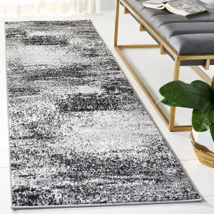SAFAVIEH Adirondack Collection Runner Rug - 2'1" x 6', Silver & Multi, Modern Abstract Design, Non-Shedding & Easy Care, Ideal for High Traffic Areas in Living Room, Bedroom (ADR112G)