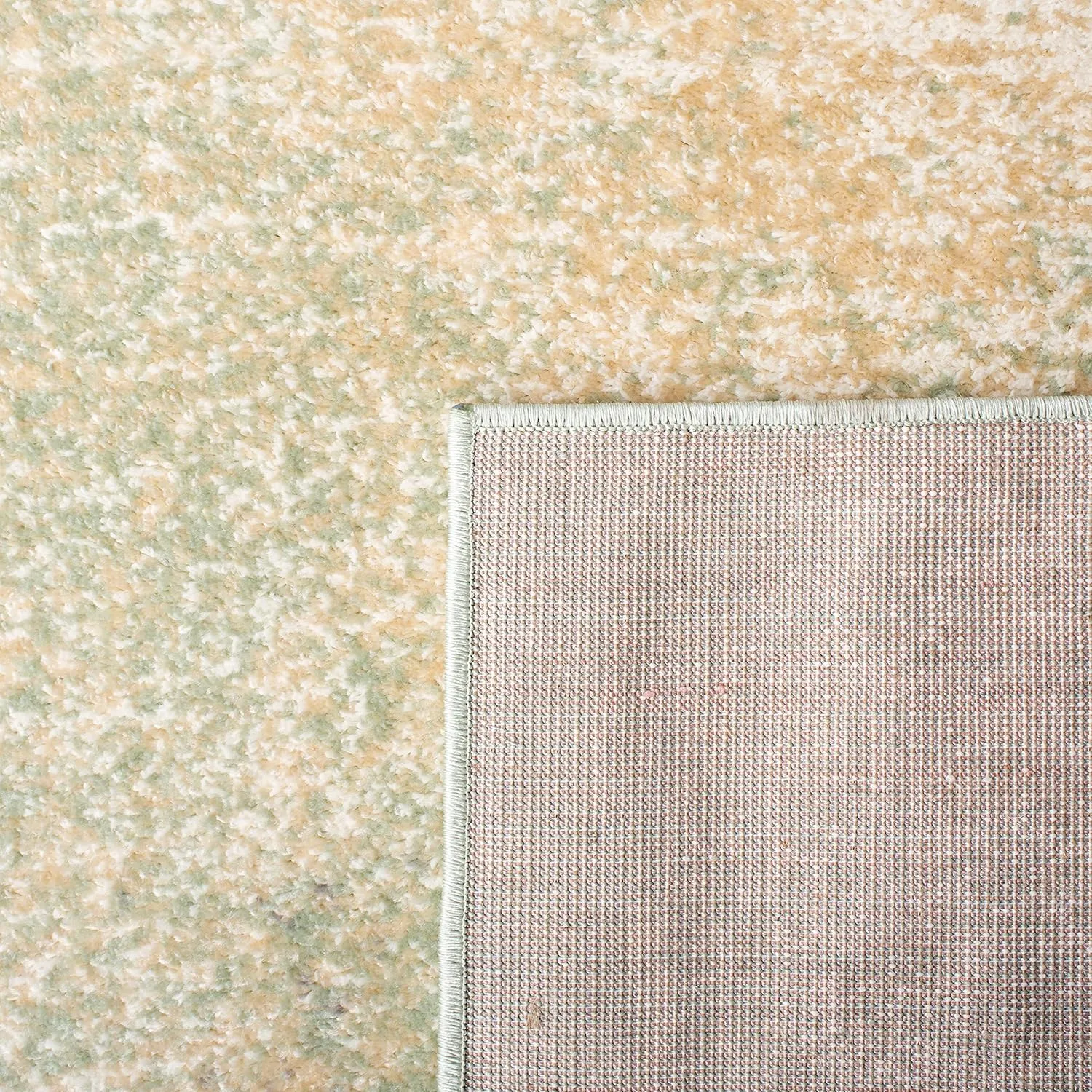 SAFAVIEH Area Rug 8x10 - Adirondack Collection - Large - Ivory & Sage, Modern Abstract Design, Non-Shedding & Easy Cleaning, Ideal for Living Room, Bedroom, Office, Dining Space (ADR112W)