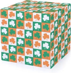 Saint Patrick's Day Funny 3x3x3 Cube Smooth Lightweight Puzzle for Adult Graphic Printing Travel