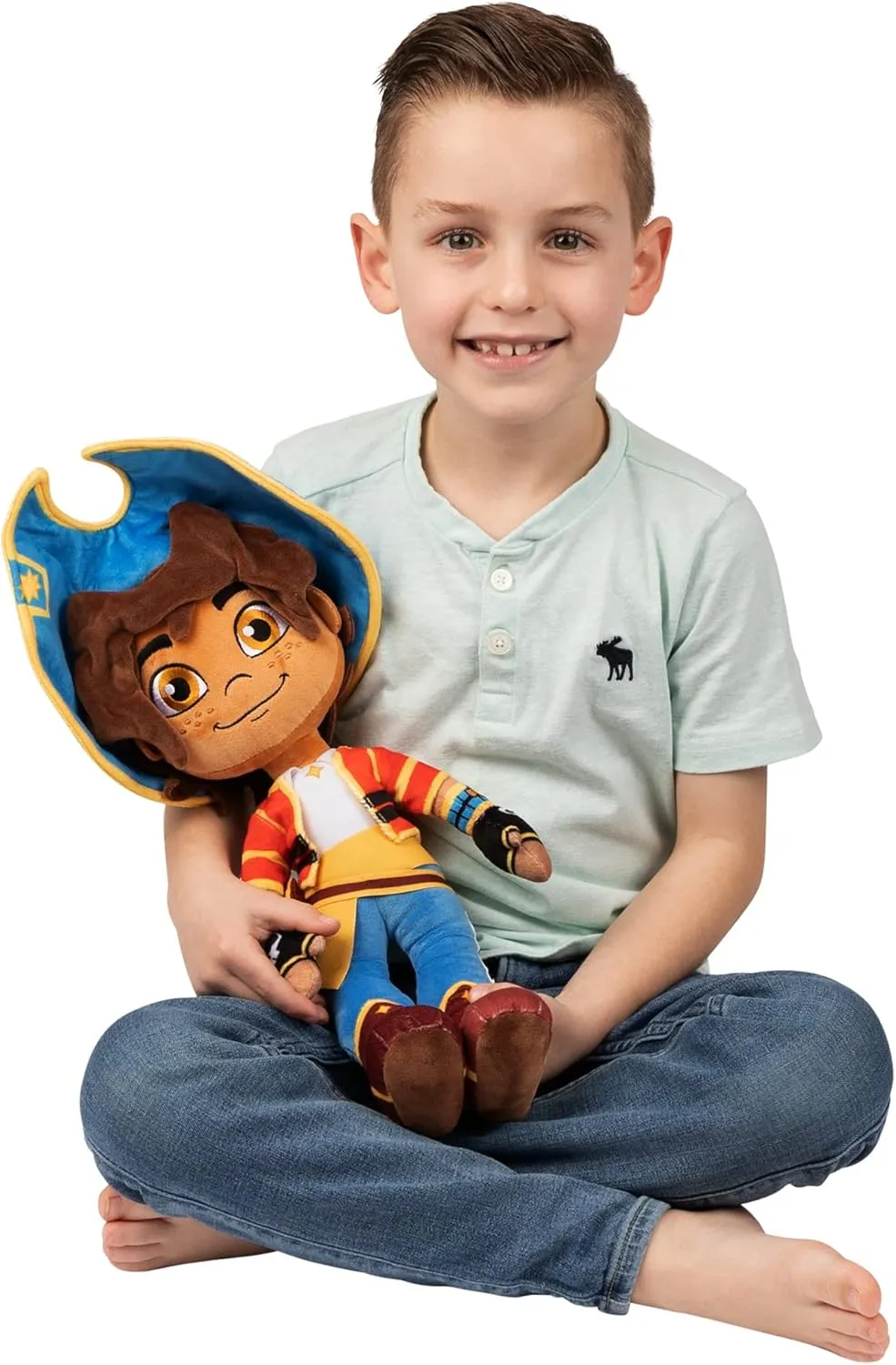 Santiago of The Seas Kids Bedding Super Soft Plush Cuddle Pillow Buddy, One Size, By Franco