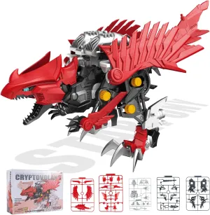 Science Kits for Kids Age 8-12, Automatic Walking Dinosaur Robot STEM Educational Toys, Cryptovolans
