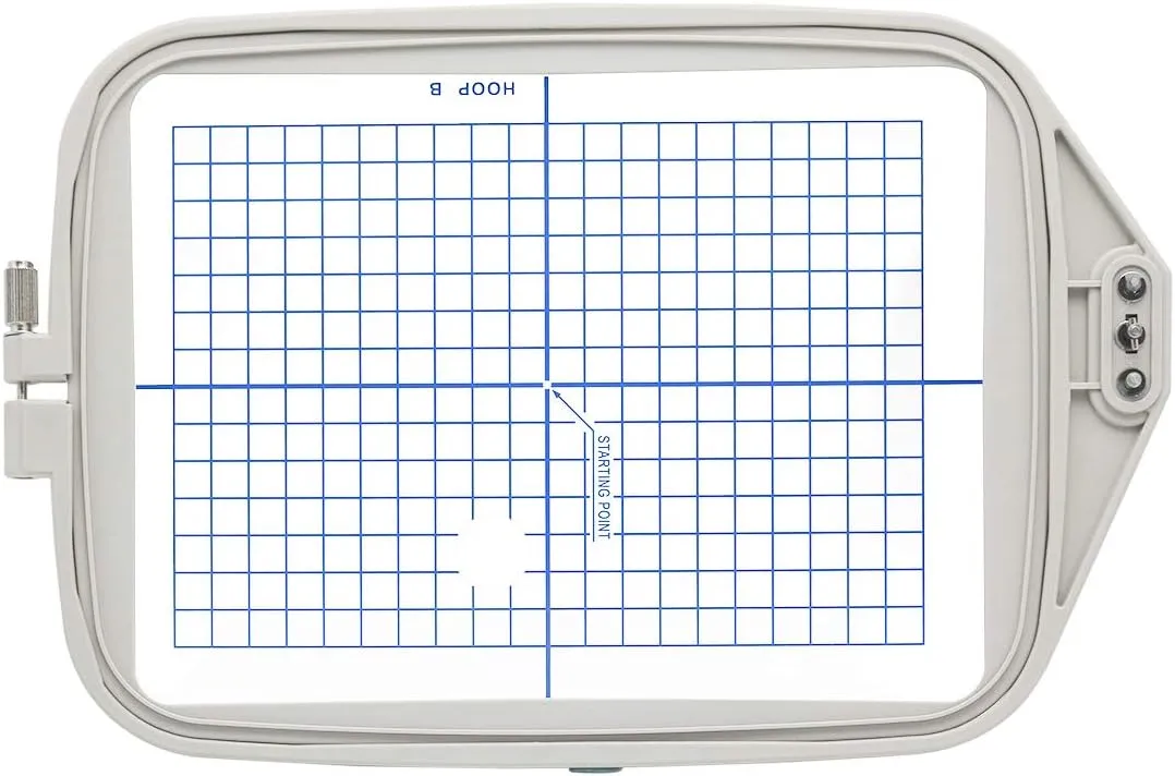 Sew Tech Embroidery Hoop B for Janome MC 350E 300E 9500 9700 10000 10001 Memory Craft Bernina DECO330 340 Elna 820 8200 8300 8600 etc., Sewing and Embroidery Machine Hoops