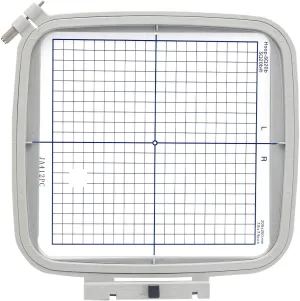 Sew Tech SQ20B Embroidery Hoop for Janome MC 500E 400E 550E Memory Craft Elna Expressive 830 830L etc., Rectangle Small Sewing and Embroidery Machine Hoops
