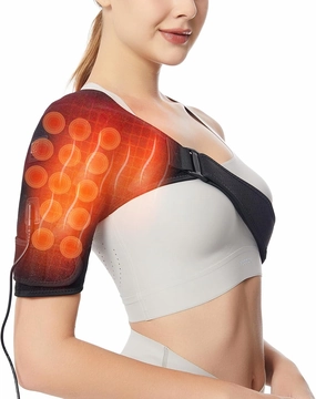 Shoulder Heating Pads Wrap,3 Heat Settings for Shoulder,Relieve Muscle Pain,Rotator Cuff,Reduce Shoulder Pain
