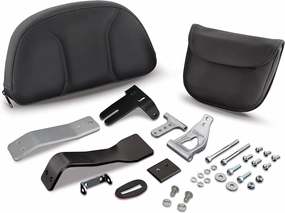 Show Chrome Accessories 41-168A Removable Smart Mount Backrest (Can Am Spyder RT), Black