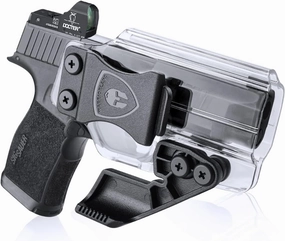 Sig P365 Holster IWB KYDEX Holster Fit: Sig Sauer P365 / P365 SAS / P365X (Not Fit P365 X-Macro), Inside Waistband Concealed Carry Holsters P365 P365SAS, Adj Cant & Retention, Posi-Click, Open Bottom