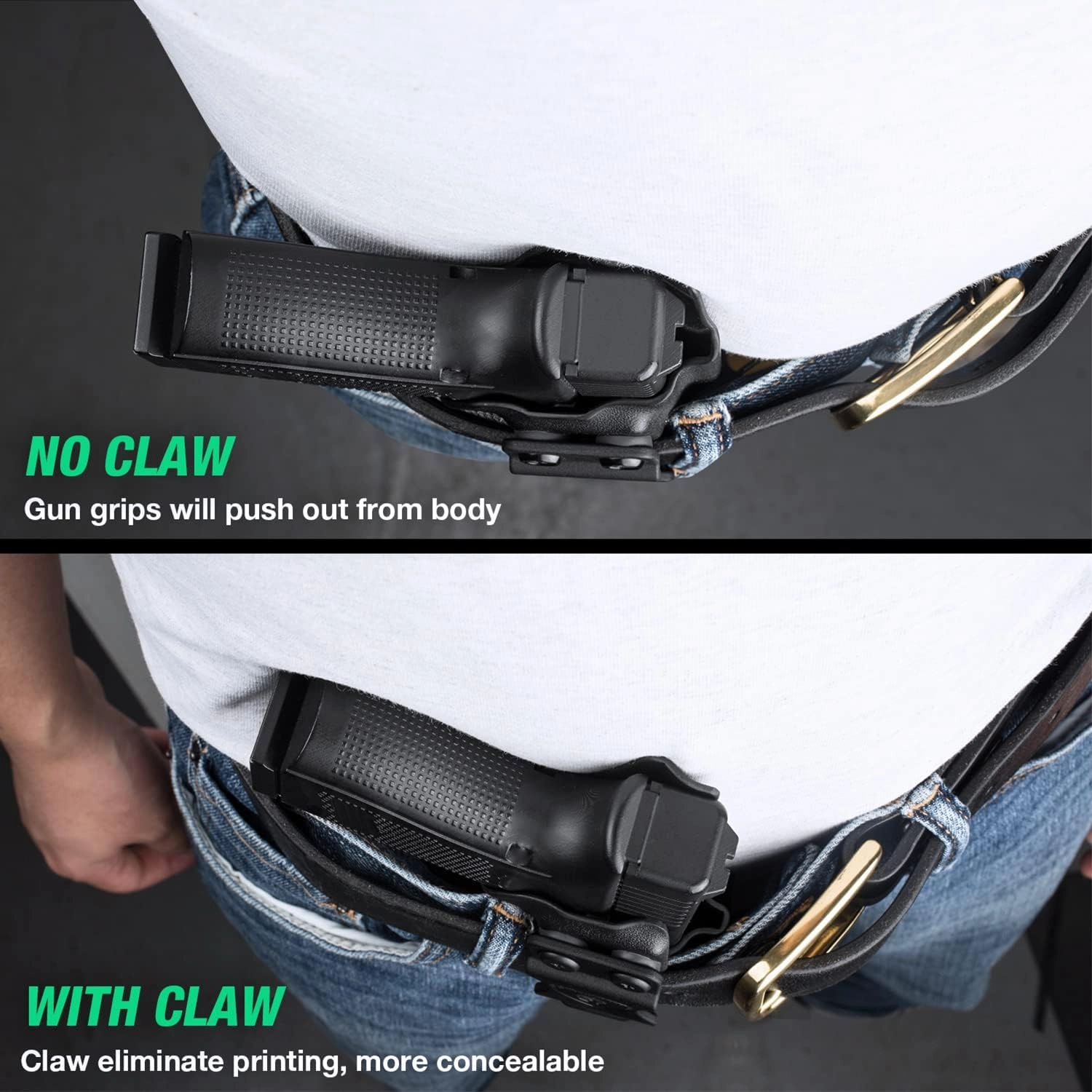 Sig P365 Holster IWB KYDEX Holster Fit: Sig Sauer P365 / P365 SAS / P365X (Not Fit P365 X-Macro), Inside Waistband Concealed Carry Holsters P365 P365SAS, Adj Cant & Retention, Posi-Click, Open Bottom