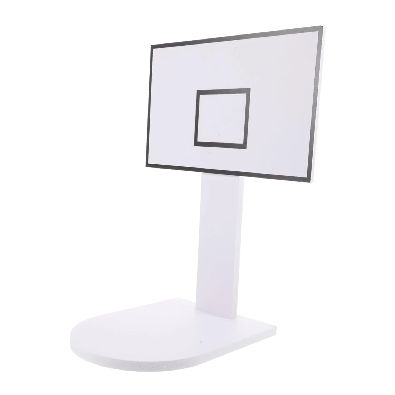 Silent Basketball Hoop for Indoor Use Trash Can Holder for Basketball Easy Install PVC Material