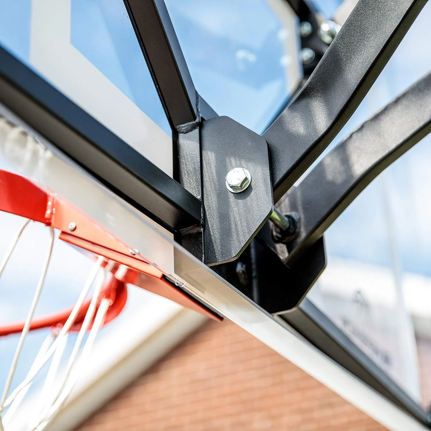 Silverback NXT 54" and NXT 60" In-Ground Basketball Hoops with Adjustable-Height Basketball Goal Backboard and QuickPlay Design