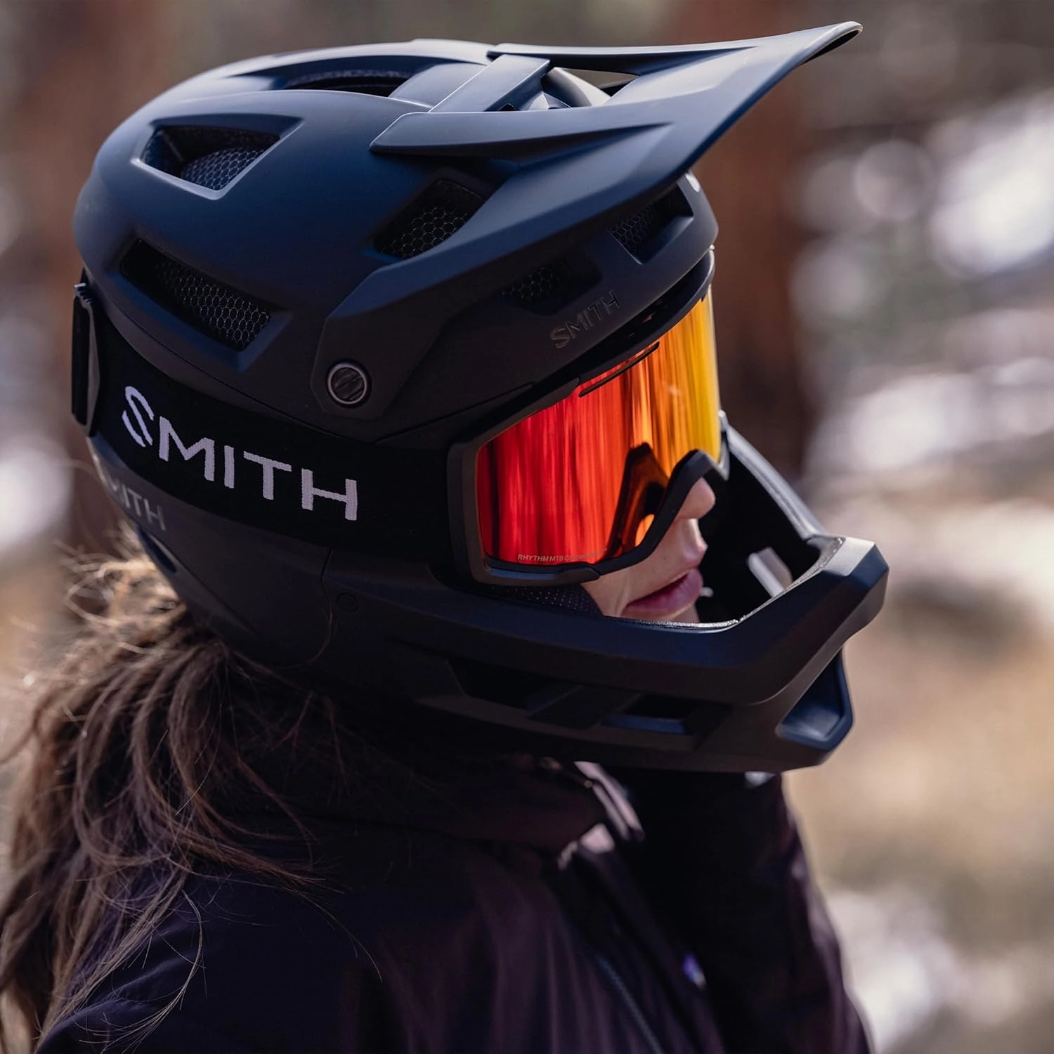 Smith Mainline Cycling Helmet – Downhill Adult Mountain Bike Helmet   Koroyd Coverage   MIPS Technology for Men & Women - Adjustable Visor