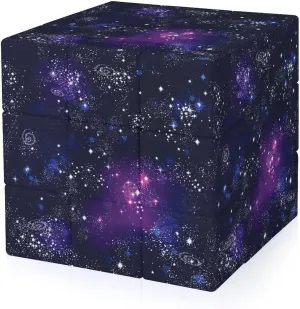 Space Galaxy Constellation Adults 3x3x3 Color-Matching Smooth Fully Printed Cube Gift