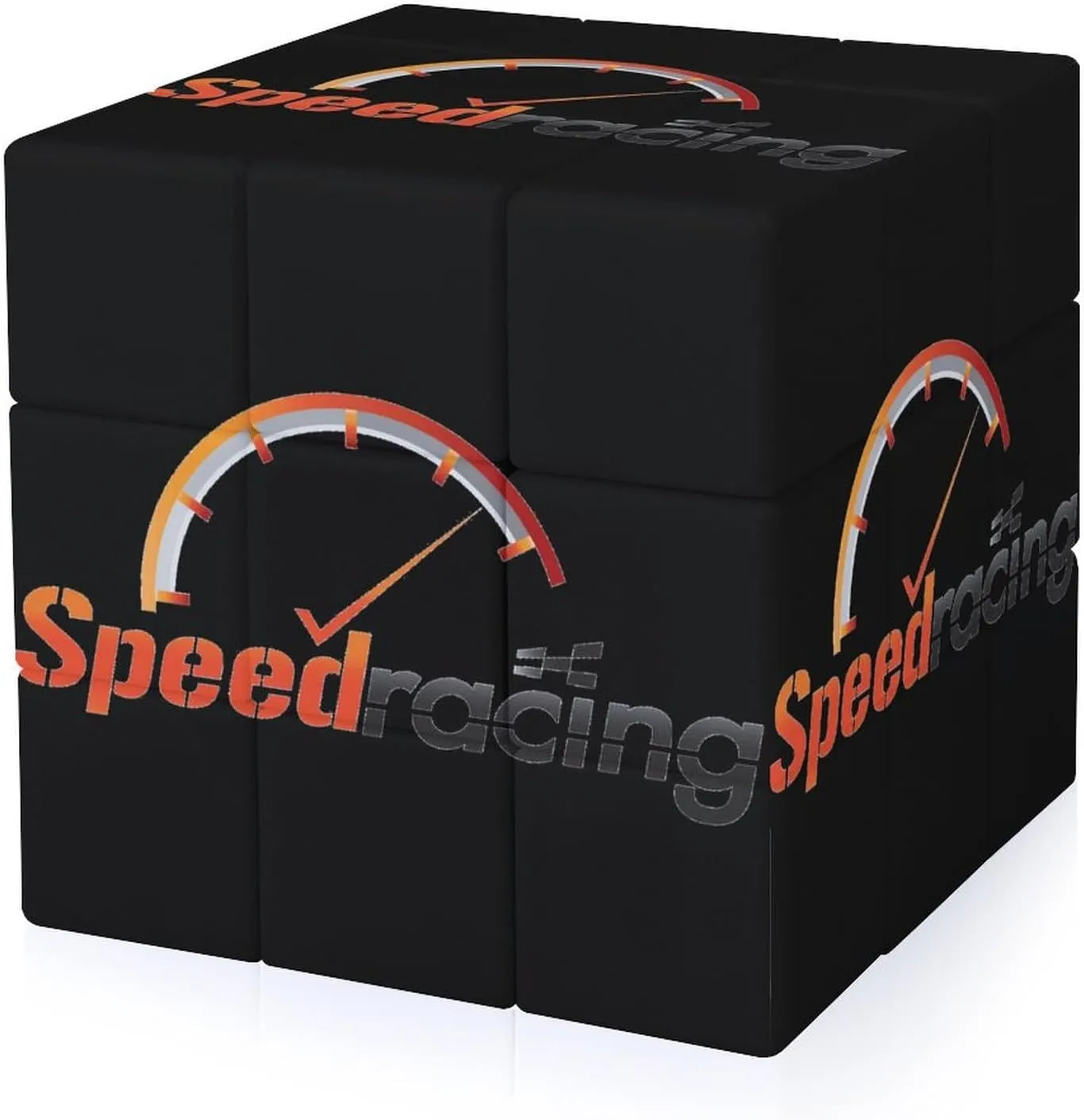 Speed-Racing Adults 3x3x3 Color-Matching Smooth Fully Printed Cube Gift