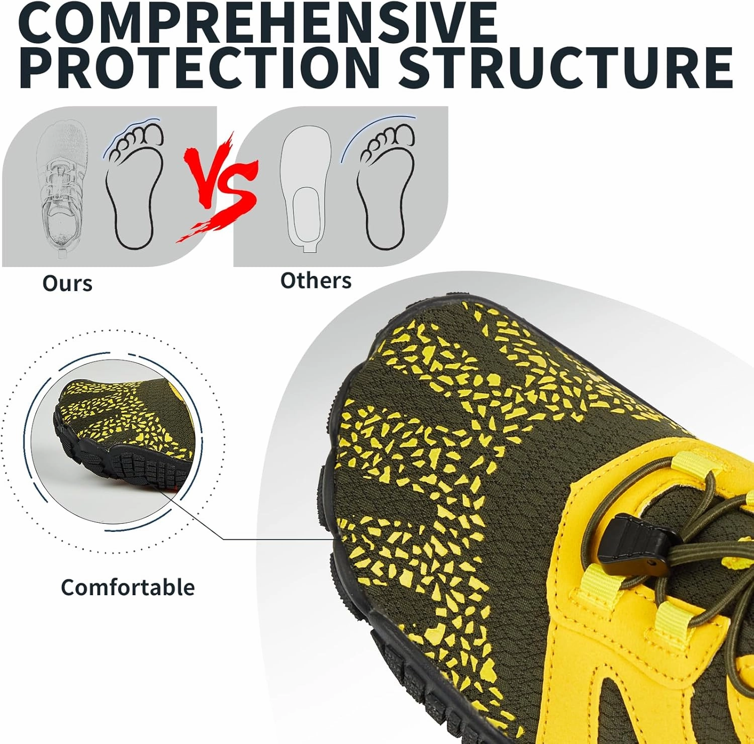Sports Hiking Water Shoes Women Men's Quick-Drying Barefoot Kayaking Beach Hiking Surfing Training