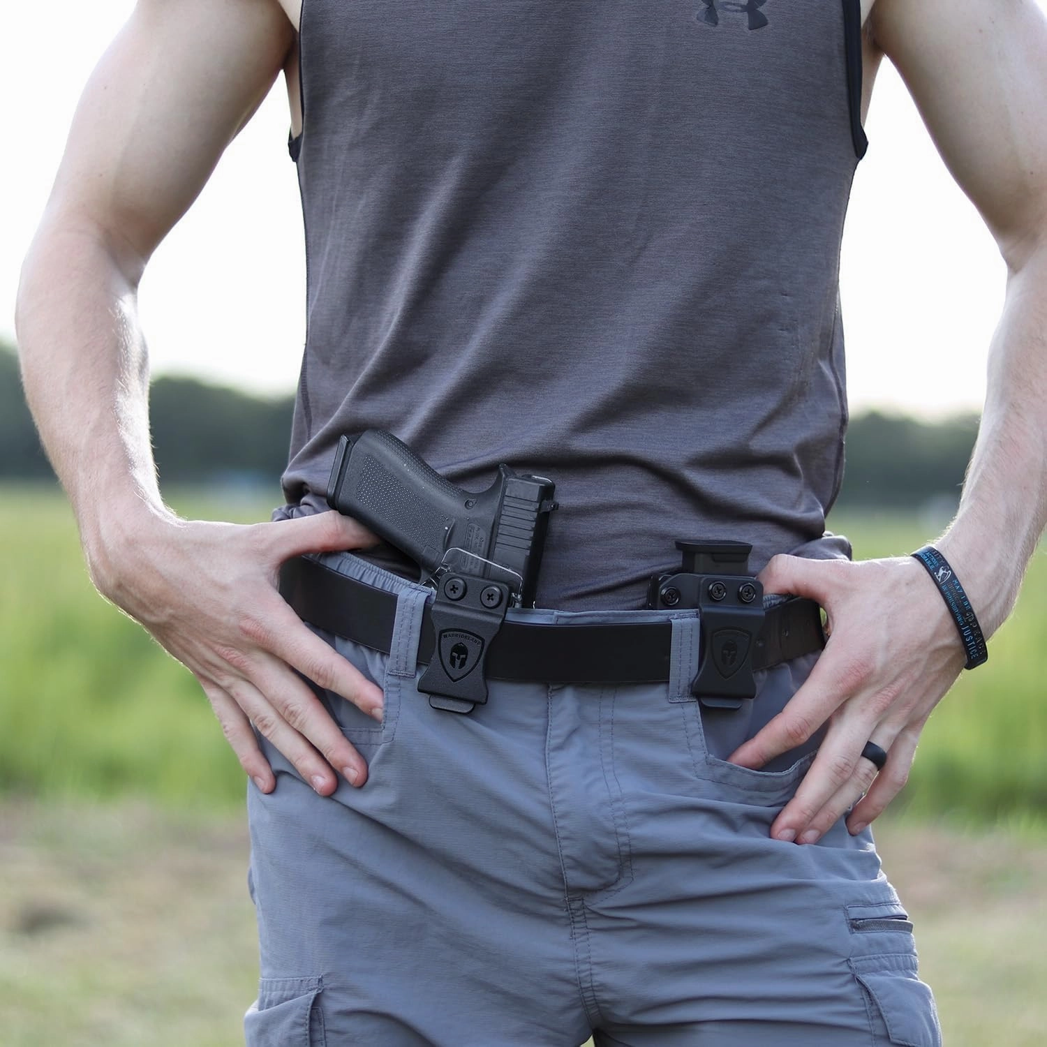 Springfield Armory Hellcat IWB Appendix KYDEX Holster - Adj. Cant & Retention, Right/Left Hand Optional