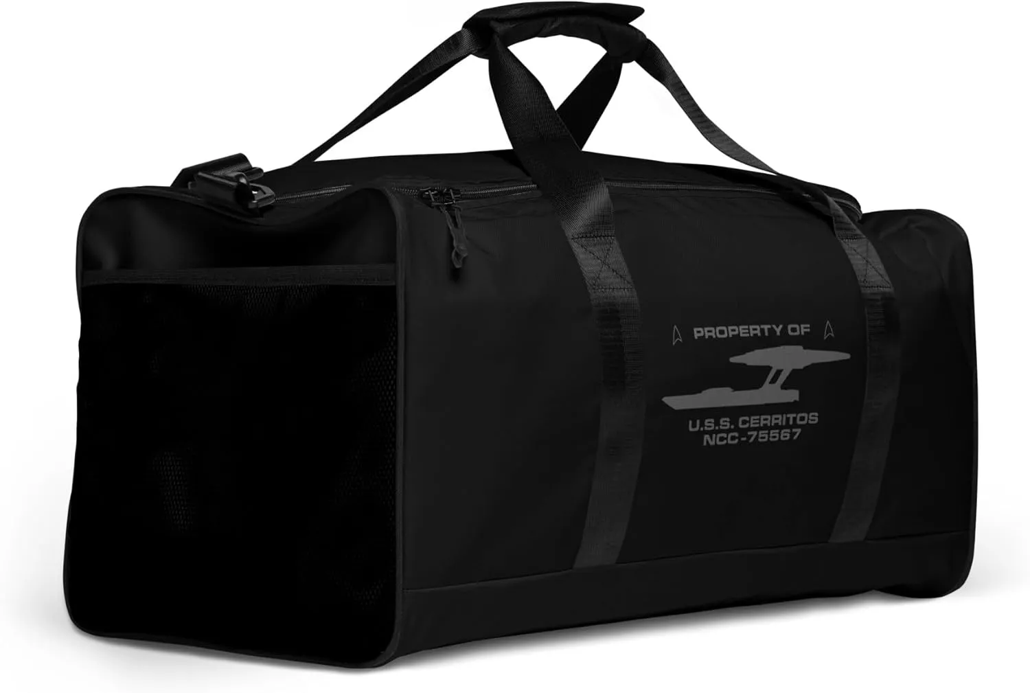 Star Trek: Lower Decks U.S.S. Cerritos Duffle Bag (Black)