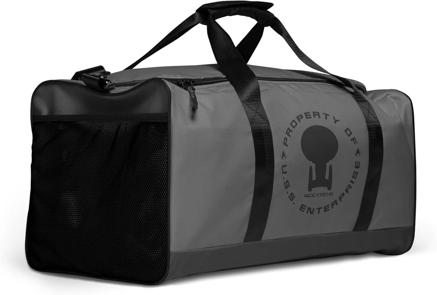 Star Trek: The Next Generation Duffle Bag (Grey) - Officially Licensed