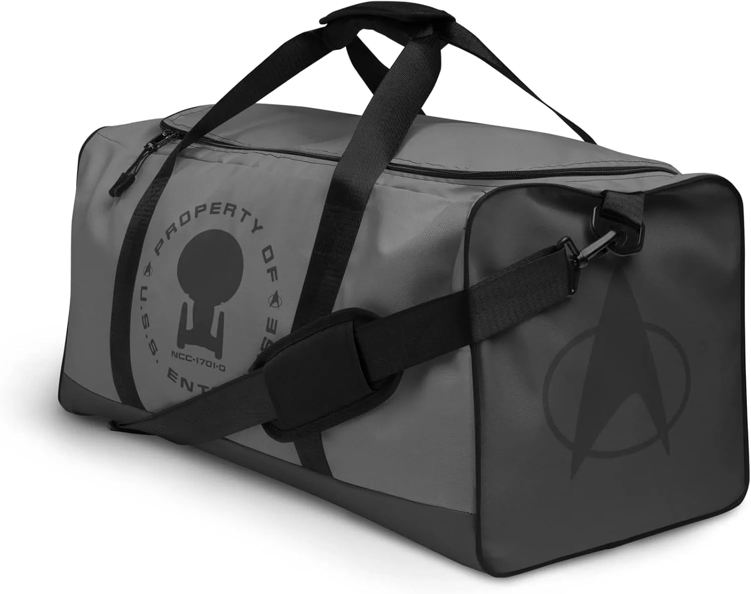Star Trek: The Next Generation Duffle Bag (Grey) - Officially Licensed