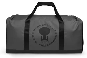 Star Trek: The Next Generation Duffle Bag (Grey) - Officially Licensed