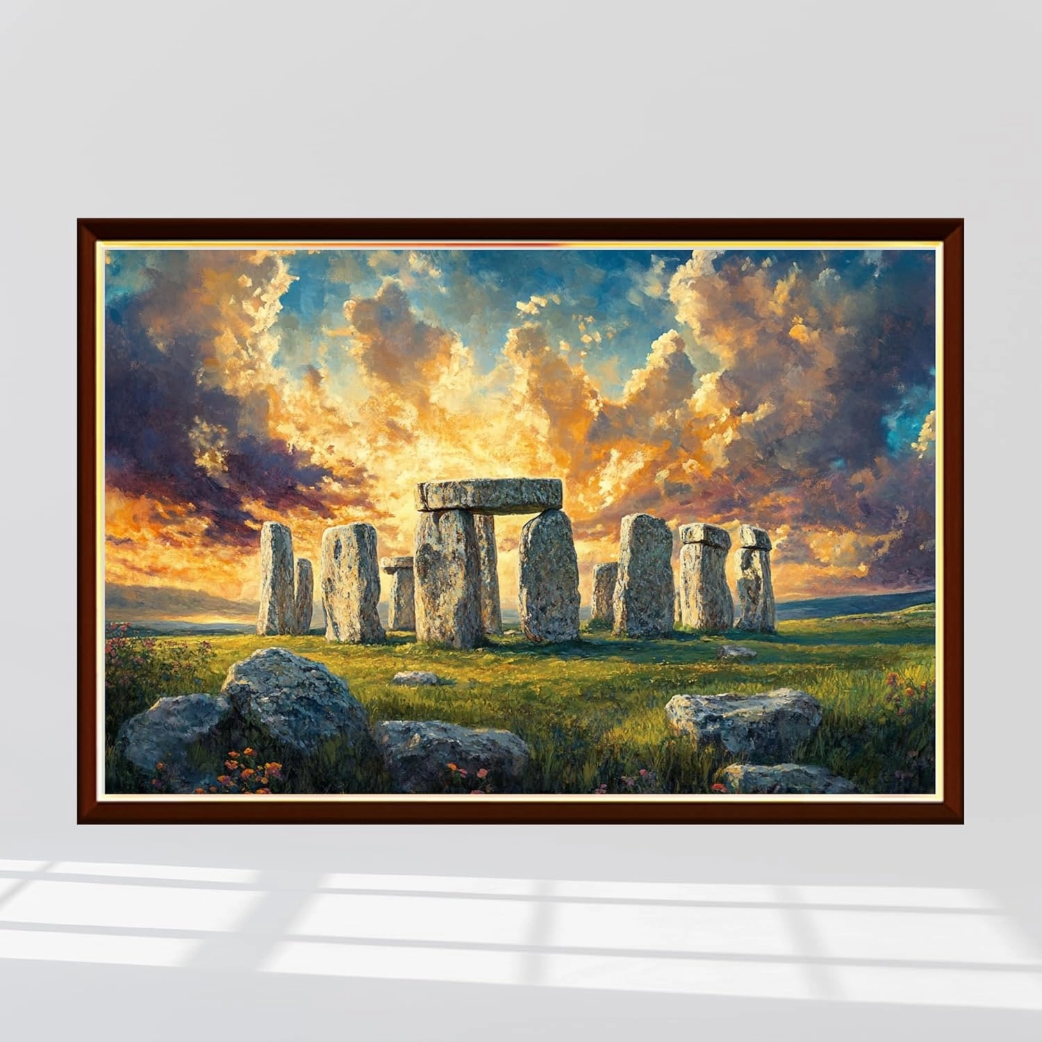Stonehenge Jigsaw Puzzle 300/500/1000 Piece (500pc (38×52cm))