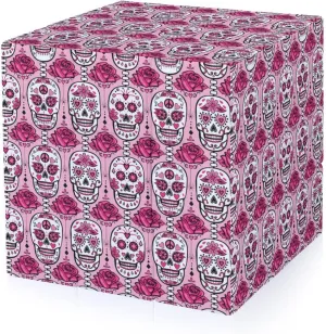 Sugar Skulls Funny 3x3x3 Cube Smooth Lightweight Puzzle for Adult Graphic Printing Travel