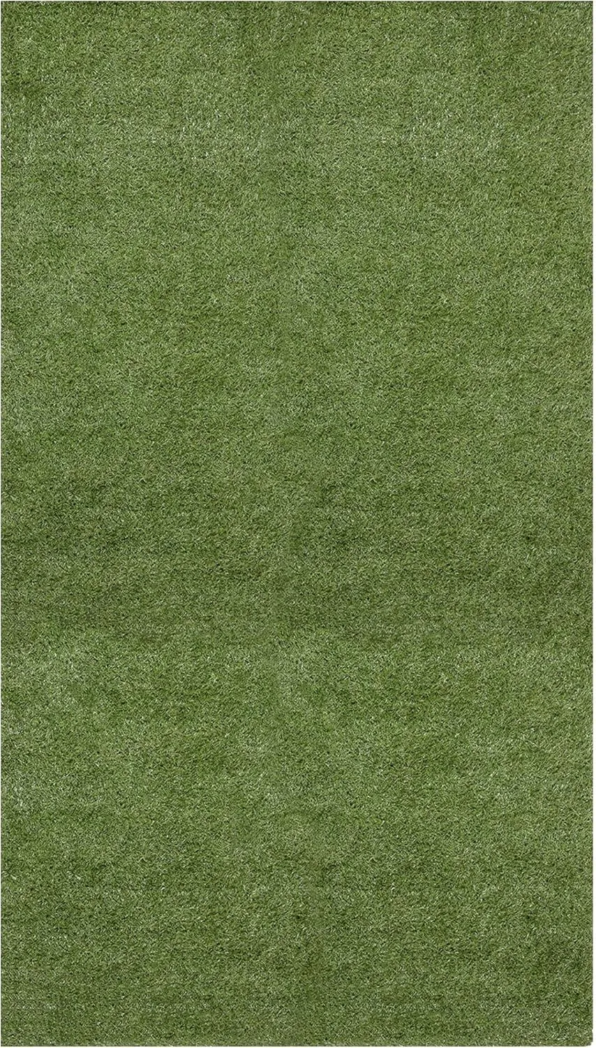Sweet Home Stores Lifelike Artificial Grass Area Rug 3x5 Indoor/Outdoor with Drainage Holes, Customizable Thick High Pile for Backyards, Patio, Bedroom Rug, 2'7" x 5'