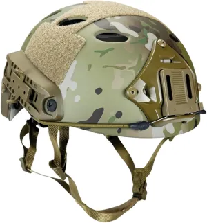 Tactical Airsoft Adjustable Fast Protective Helmet PJ NVG Mount for Tactical Airsoft Paintball