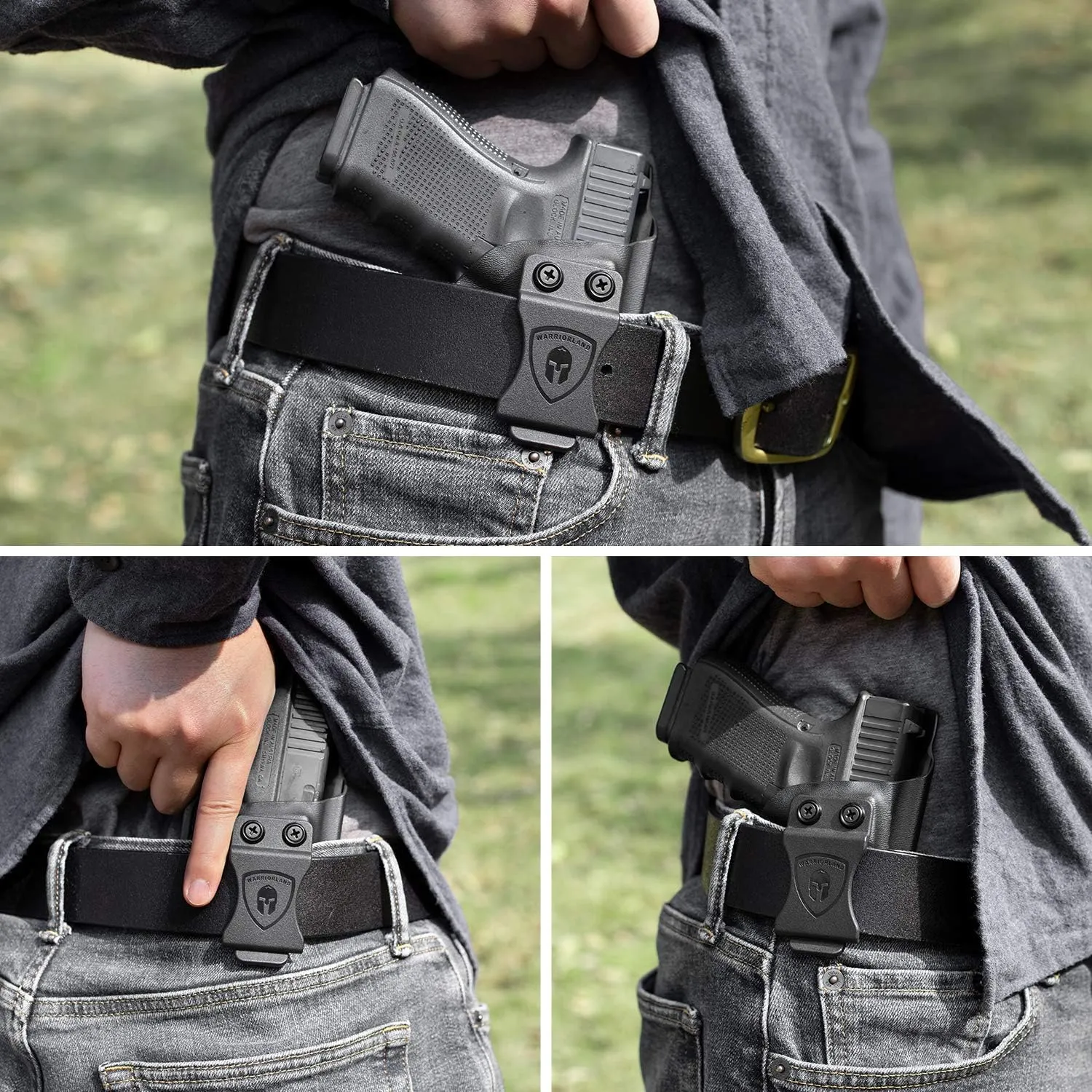 Taurus GX4 Holster, IWB Kydex Holster Tailored Fit: Taurus GX4 Pistol, Inside Waistband Concealed Carry Holster for Men/Women, Adj. Cant & Posi-Click Retention, Right Hand/Left Hand Optional