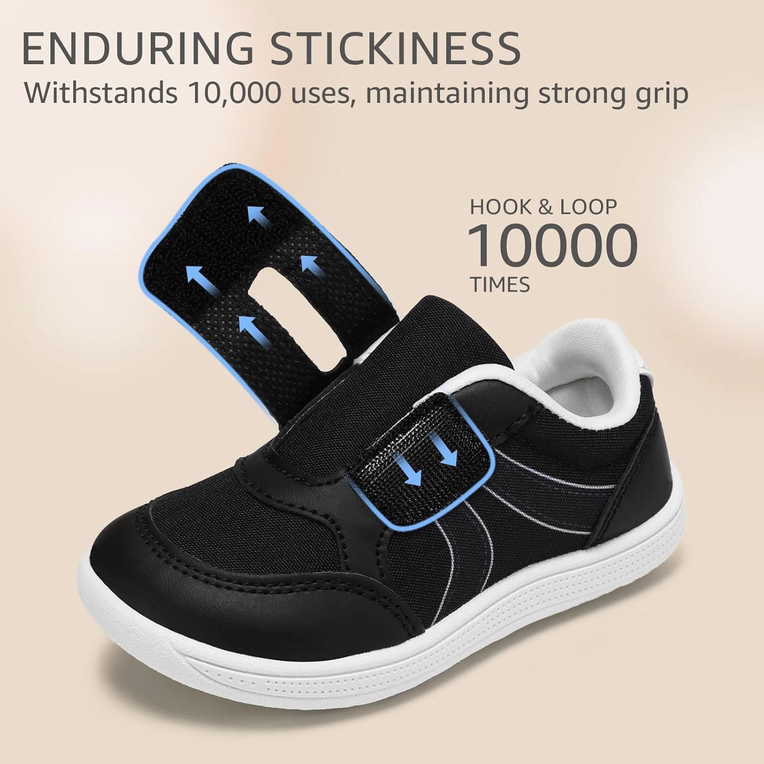 Toddler Wide Toe Box Barefoot Shoes Boys Girls Sneakers Kids Tennis Shoes Preschool Non Slip Lightweight Comfortable First Walking Shoes Running Outdoor Activities