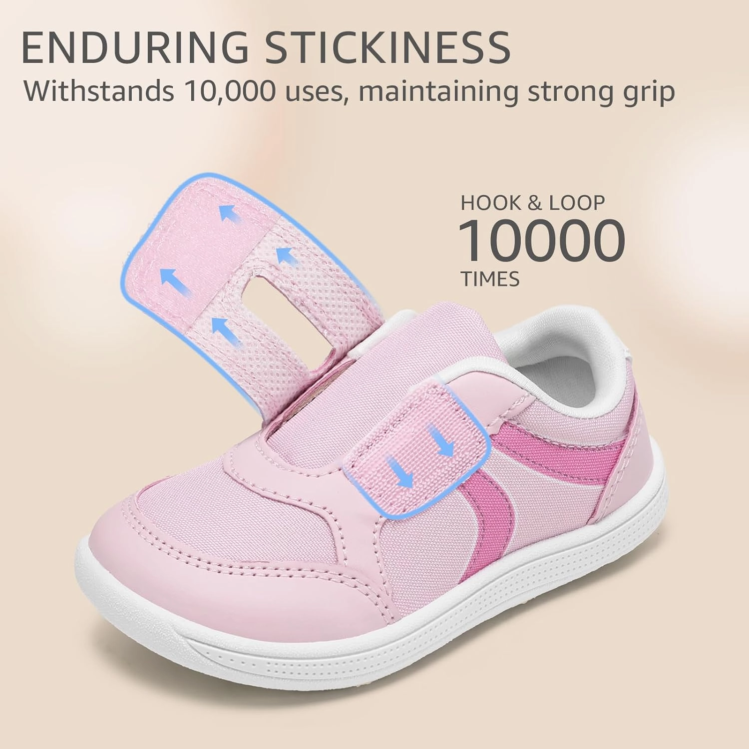 Toddler Wide Toe Box Barefoot Shoes Boys Girls Sneakers Kids Tennis Shoes Preschool Non Slip Lightweight Comfortable First Walking Shoes Running Outdoor Activities