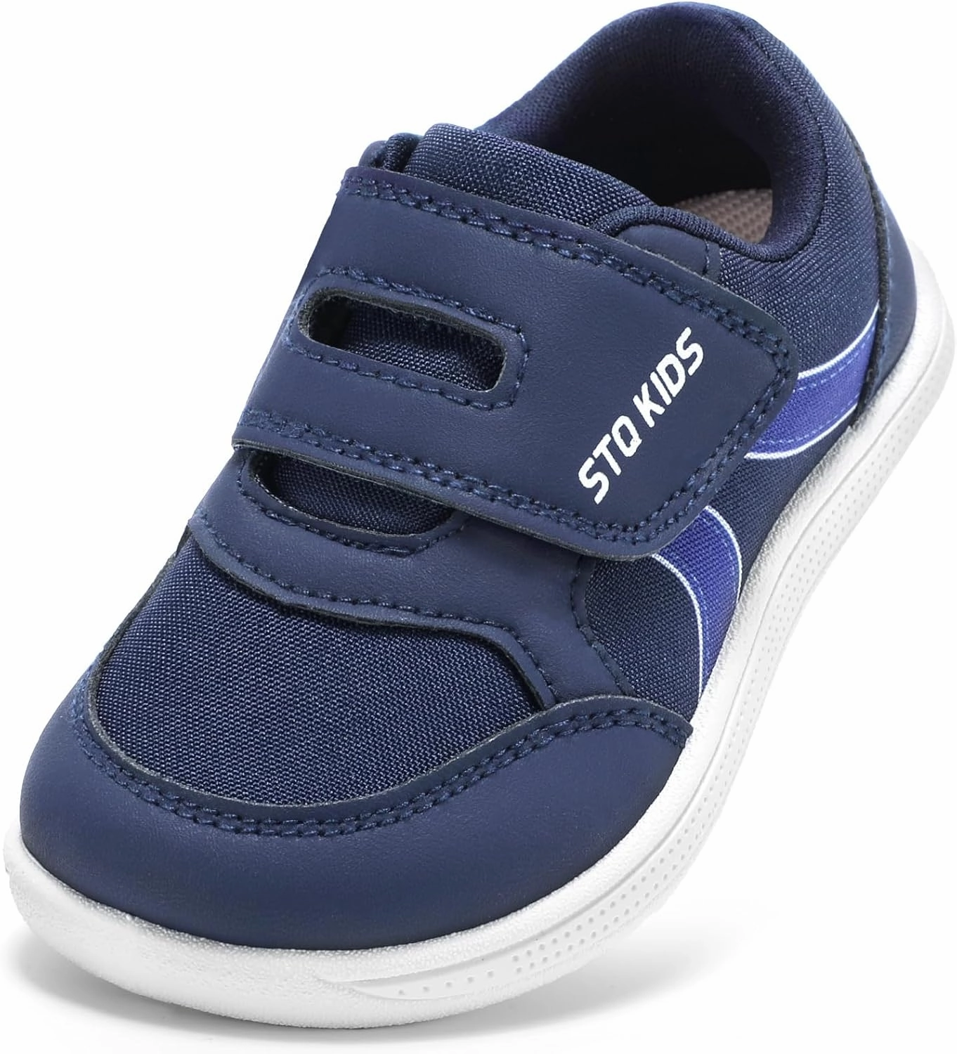 Toddler Wide Toe Box Barefoot Shoes Boys Girls Sneakers Kids Tennis Shoes Preschool Non Slip Lightweight Comfortable First Walking Shoes Running Outdoor Activities