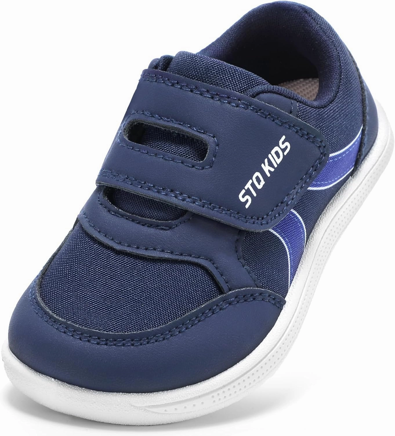 Toddler Wide Toe Box Barefoot Shoes Boys Girls Sneakers Kids Tennis Shoes Preschool Non Slip Lightweight Comfortable First Walking Shoes Running Outdoor Activities