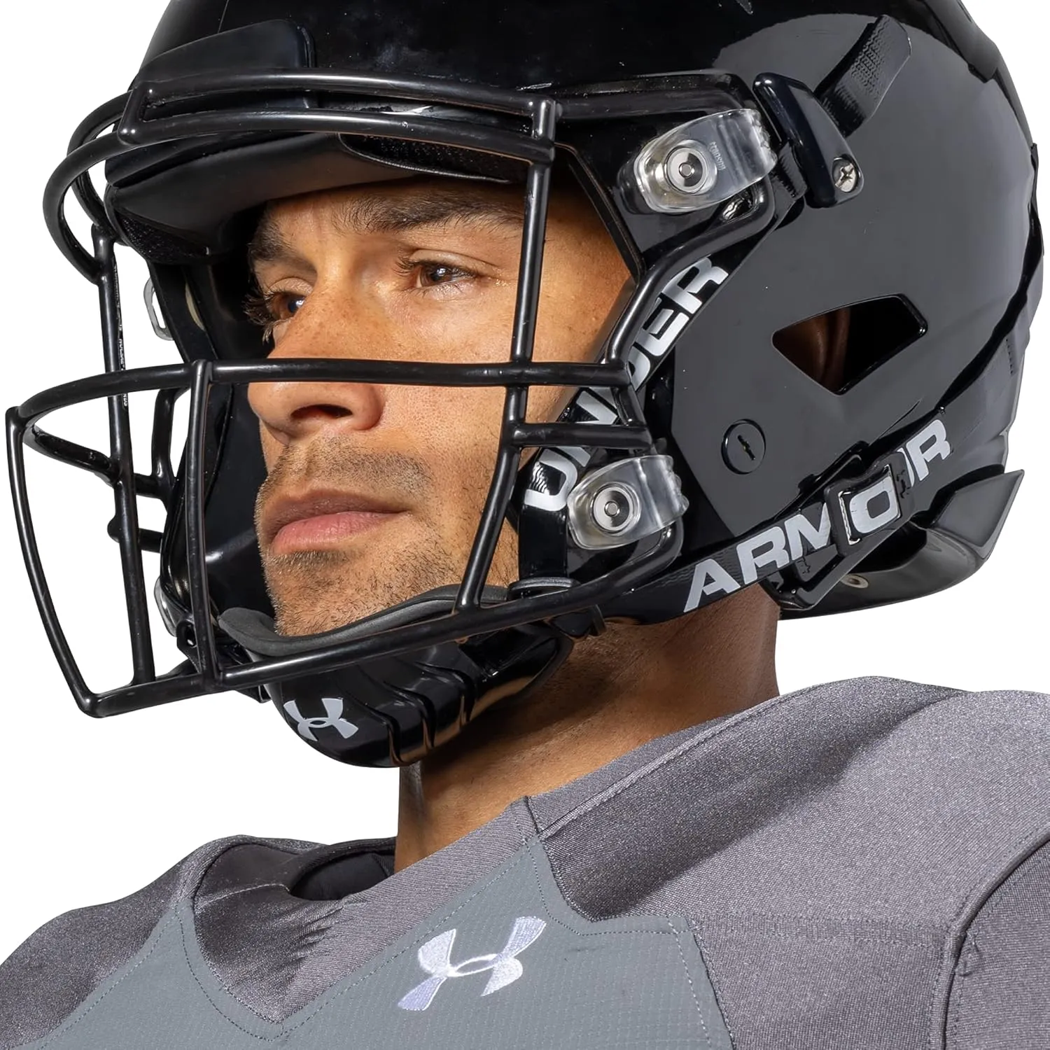 Under Armour Football Helmet Chin Strap, Adjustable Straps, Youth & Adult