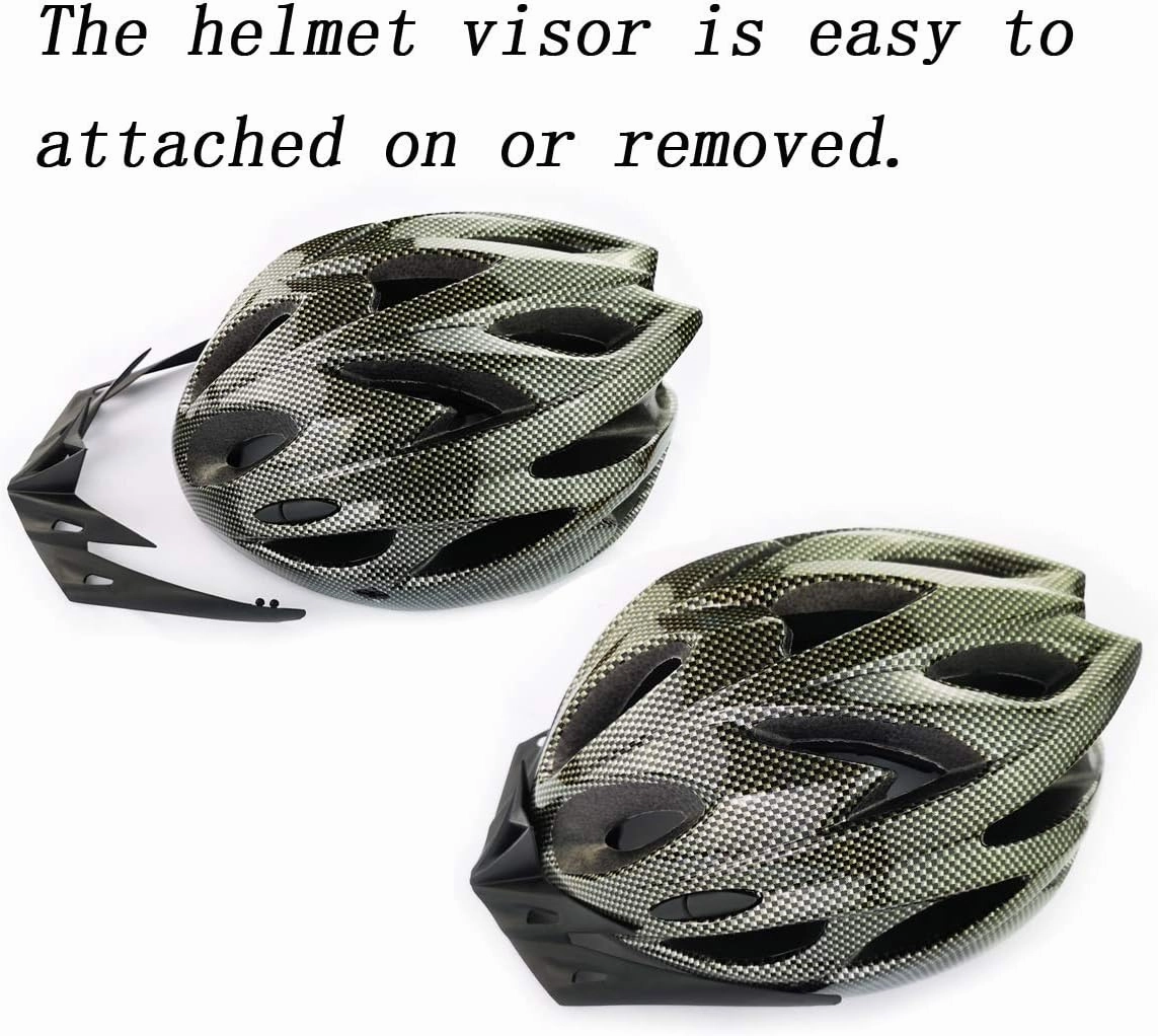 UPANBIKE Adult Bike Helmet - One-Piece Adjustable Safety Protection for Mountain & Road Bikes