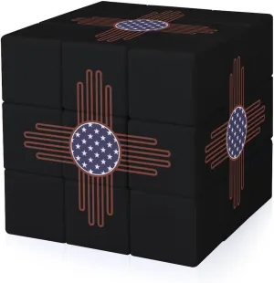U.S. Sun Zia Sun Funny 3x3x3 Cube Smooth Lightweight Puzzle for Adult Graphic Printing Travel