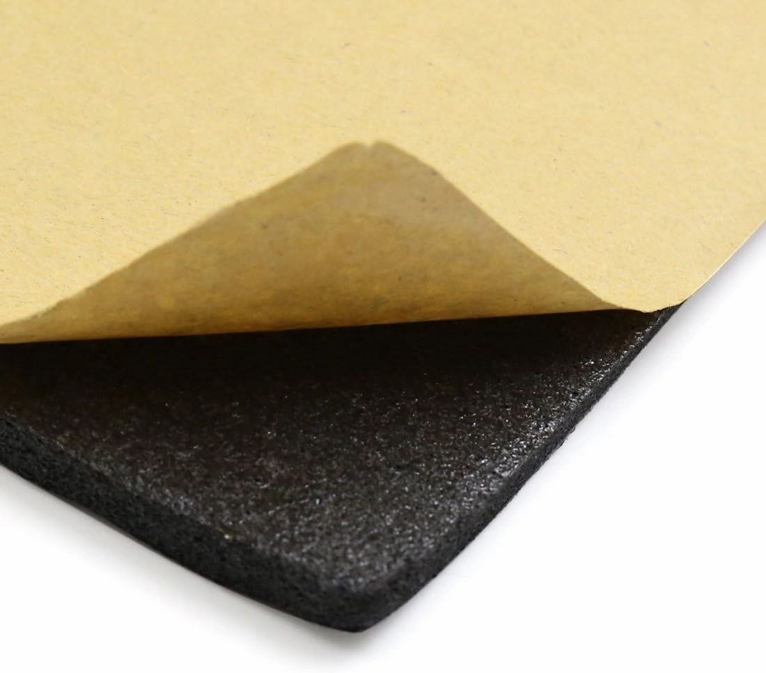 uxcell 315mil 8mm 32.29sqft Car Floor Tailgate Sound Insulation Deadener Mat 118" x 40"